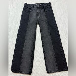 Old Navy Kids Two-Tone Black and Gray Jeans